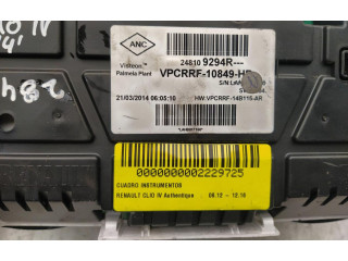Спидометр (приборный щиток) 248109294R Renault Clio III