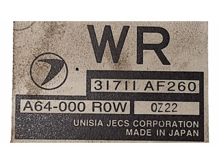 Блок управления двигателя 31711AF260, 0Z22 Subaru Legacy