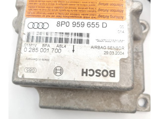 Блок подушек безопасности 8P0959655D, 0285001700   Audi A3 S3 8P