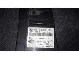 Блок управления климат-контролем 64116914009, 6914009   BMW 3 E46