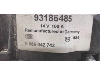 Генератор 0986042743 Citroen Berlingo