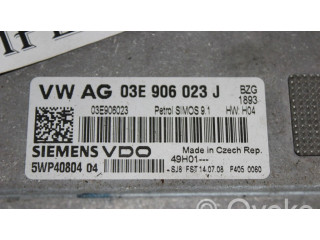 Блок управления двигателя 03E906023J   Skoda Roomster (5J)