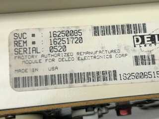 Панель приборов 16250085, 16251720 Chevrolet Astro