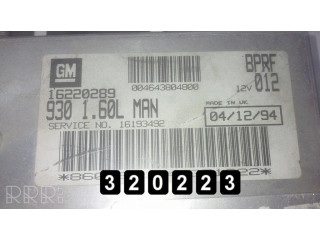 Блок управления двигателя 16220289 Alfa Romeo 75