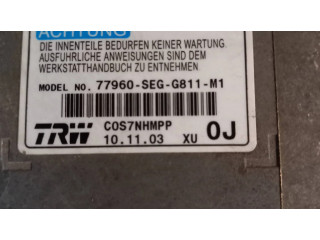 Блок подушек безопасности 77960SEGG811M1, CQS7NHMPP Honda Accord