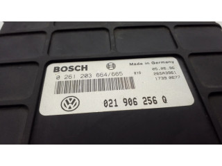 Блок управления двигателя 021906256Q, 0261203664 Ford Galaxy