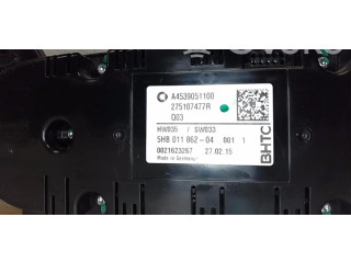 Блок управления климат-контролем A4539051100 Smart ForFour II W453