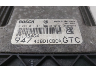 Блок управления двигателя 55195464   Alfa Romeo GT