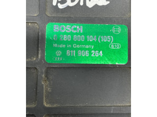 Блок управления двигателя 811906264, 0280800104 Audi 80 90 S2 B4