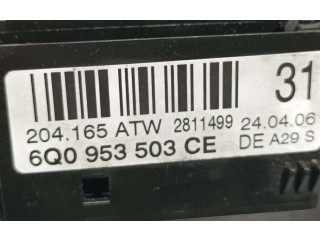 Кнопки рулевого колеса 6Q0953503CE   Volkswagen Polo