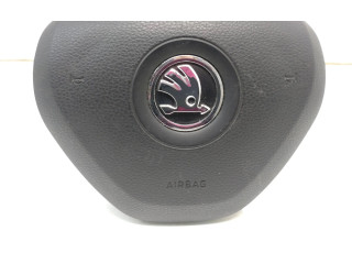 Подушка безопасности водителя 6V0880201A   Skoda Fabia Mk3 (NJ)
