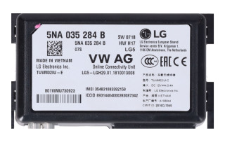 Блок управления 5NA035284B Skoda Octavia Mk3 (5E)