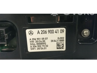 Přístrojová deska Mercedes-Benz C W206 2021 A2069004109, A2069008419