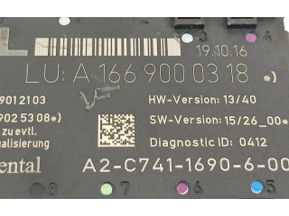 Блок управления A1669000318   Mercedes-Benz A W176