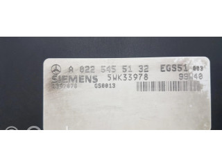 Блок управления коробкой передач A0225455132 Mercedes-Benz S W220