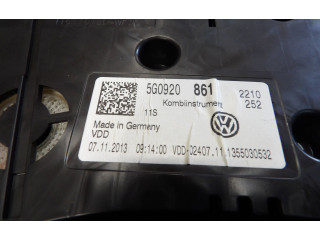 Панель приборов 5G0920861, 1355030532 Volkswagen Golf VII