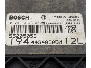 Řídící jednotka 55205058, 0281012897 Fiat Croma 2008