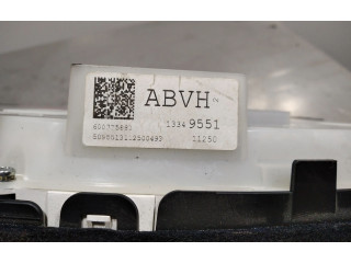 Панель приборов 13349551   Opel Meriva B       