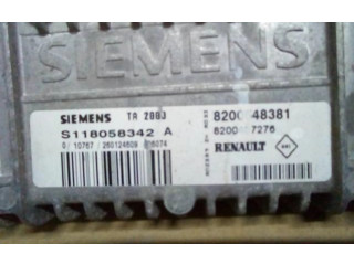 Блок управления коробки передач S118058342 Renault Clio III