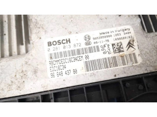 Řídící jednotka 9664843780, 0281013872   Citroen C3 Picasso 2010