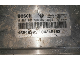 Блок управления двигателя 0281001928, 46546205 Fiat Bravo - Brava