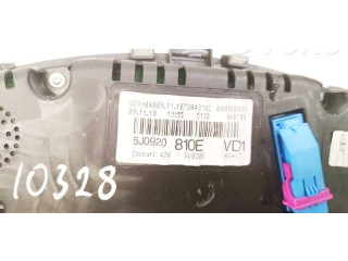 Панель приборов 5J0920810E, 5J0920810E Skoda Fabia Mk2 (5J)