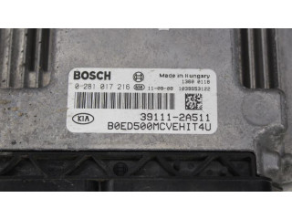 Блок управления впрыском 391112A511, 0281017216   KIA Ceed
