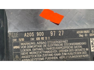 Блок подушек безопасности A2059009727, A2059017913   Mercedes-Benz GLC X253 C253