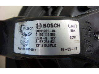 Вентилятор печки 0130115563, 1S1819015D Skoda Citigo