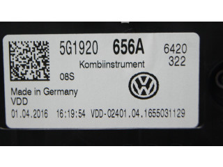 Панель приборов 5G1920656A, 5G1920656A Volkswagen Golf VII