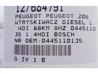 Vstřikovač 0445110135, 0445110135 Peugeot 206 CC 8