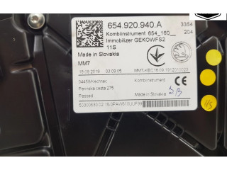 Панель приборов 654920940A, 654920940A   Skoda Kamiq       