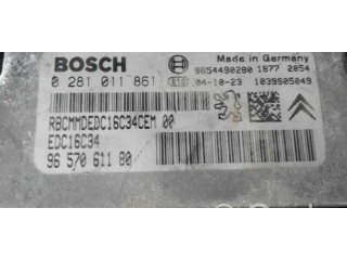 Řídící jednotka 0281011861, 9657061180 Citroen C3 Pluriel 2003
