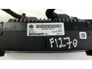 Блок управления климат-контролем 5J0907044C, F1270   Skoda Fabia Mk2 (5J)