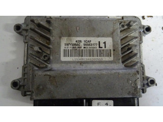 Блок управления двигателя 96983177L1 Chevrolet Aveo