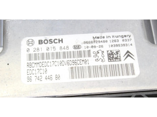 Řídící jednotka 0281015848, 9674244680 Citroen C3 Pluriel 2004