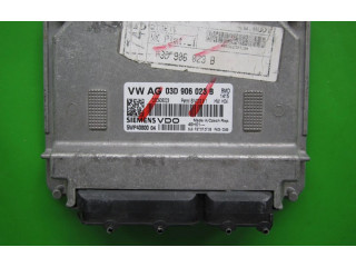 Блок управления двигателем Блок управления 03D906023B, 5WP40800   Skoda Fabia Mk2 (5J)