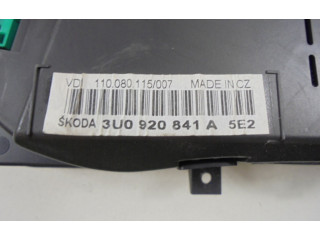 Панель приборов 3U0920841A, 3U0920841A   Skoda Superb B5 (3U)       
