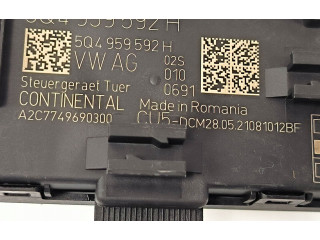 Блок комфорта 5Q4959592H Skoda Octavia Mk4