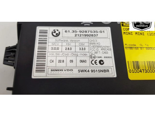 Блок управления 9287535, 9287535   Mini One - Cooper Coupe R56