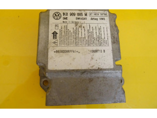 Блок подушек безопасности 1K0909605M, 5WK43411 Skoda Octavia Mk2 (1Z)