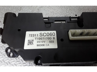 Блок управления климат-контролем 72311SC060   Subaru Forester SH