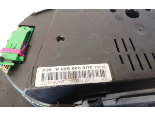 Панель приборов 3U0920841A, 88311322 Skoda Superb B5 (3U)
