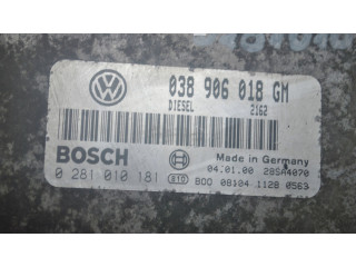 Блок управления двигателя 038906018GM, 0281010181   Skoda Octavia Mk1 (1U)