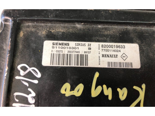 Блок управления двигателем ECU 8200019633, S110010301B Renault Kangoo I 1999