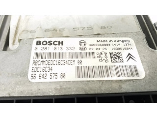 Блок управления двигателя 9664257580, 0281013332 Citroen C4 I