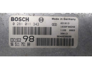 Řídící jednotka 9651175180 Fiat Scudo