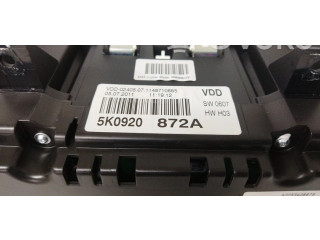Панель приборов 5K0920872A, ECORDP Volkswagen Golf VI