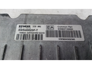 Блок управления двигателя 5WS40023FT, 5WS40023   Citroen Xsara