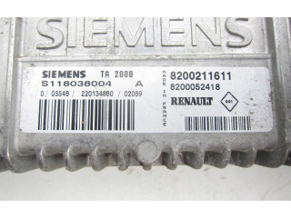 Блок управления коробкой передач 8200052418, S118038004A   Renault Clio II